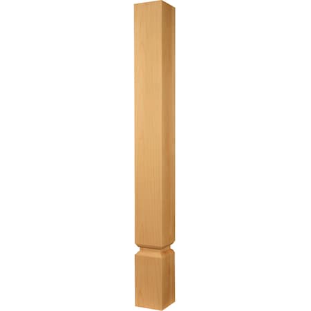 Osborne Wood Products 35 1/2 x 3 1/2 Fillmore Island Leg in Cherry 2724C